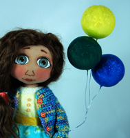 Воздушные шарики для куклы